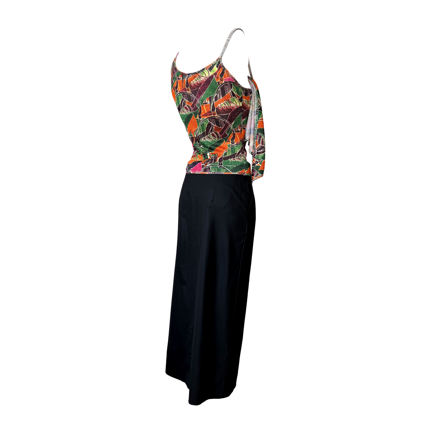 John Galliano SS 2002 Top & Skirt Set
