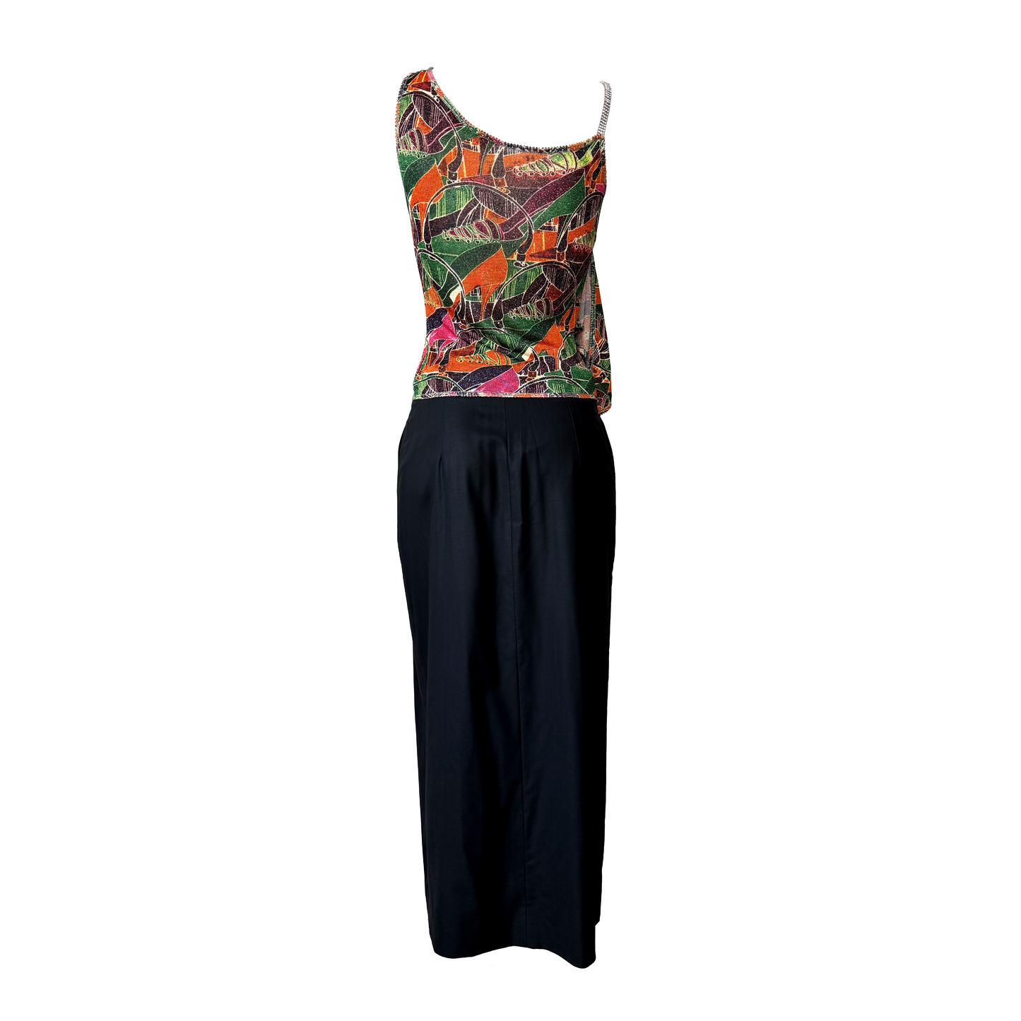 John Galliano SS 2002 Top & Skirt Set