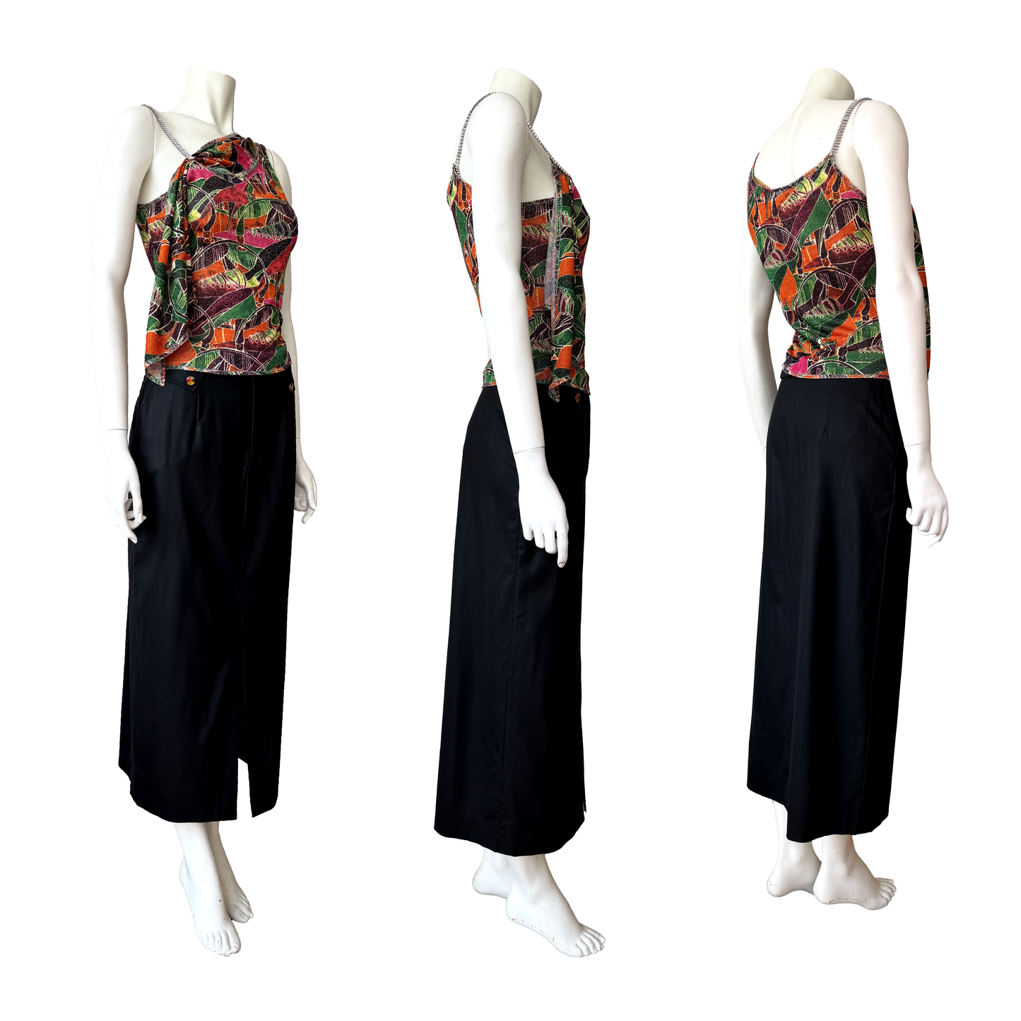 John Galliano SS 2002 Top & Skirt Set