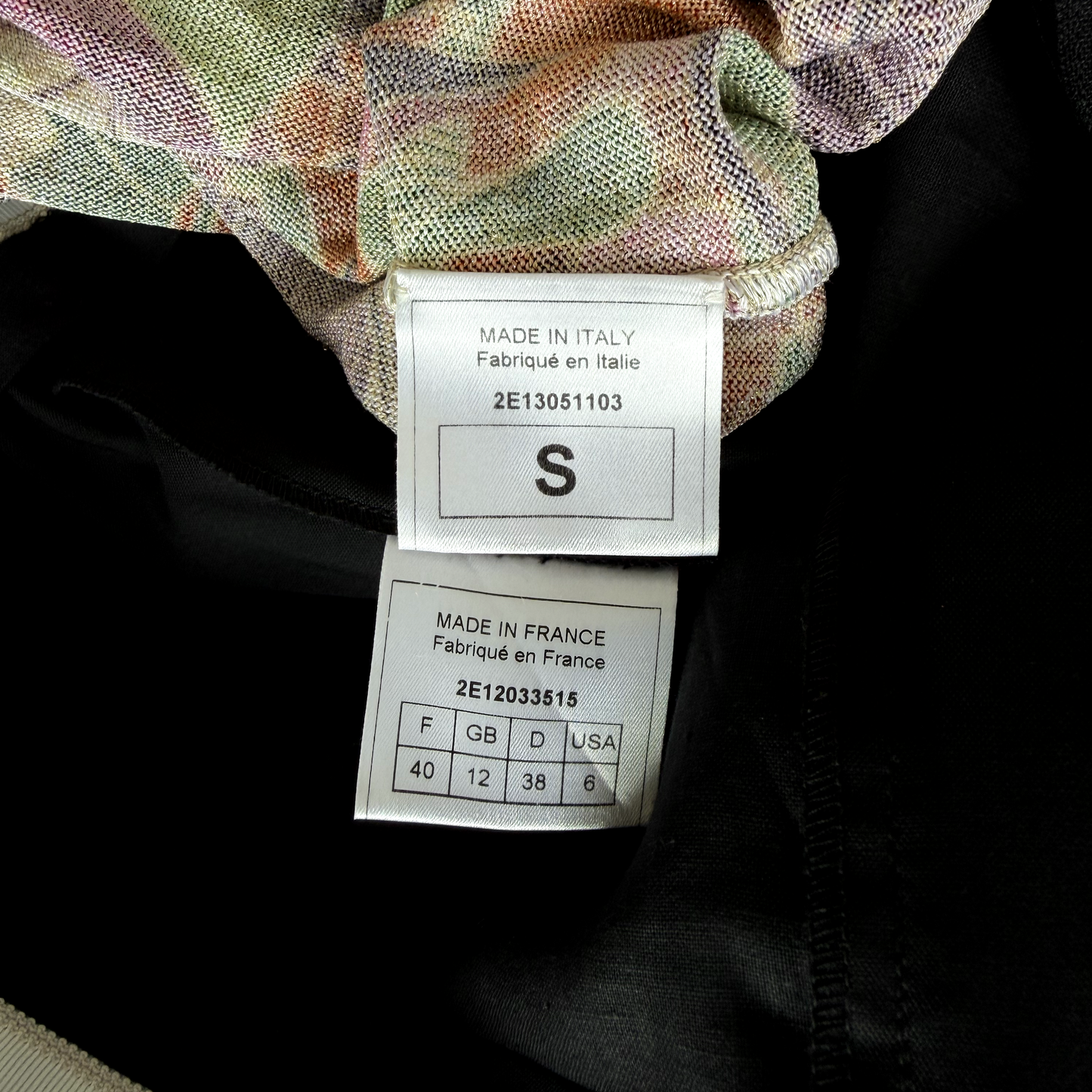 John Galliano SS 2002 Top & Skirt Set