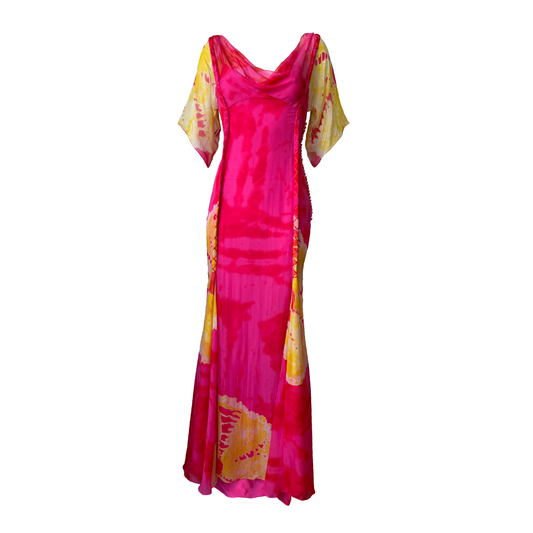 Christian Dior by John Galliano AW 2003 Silk Dress