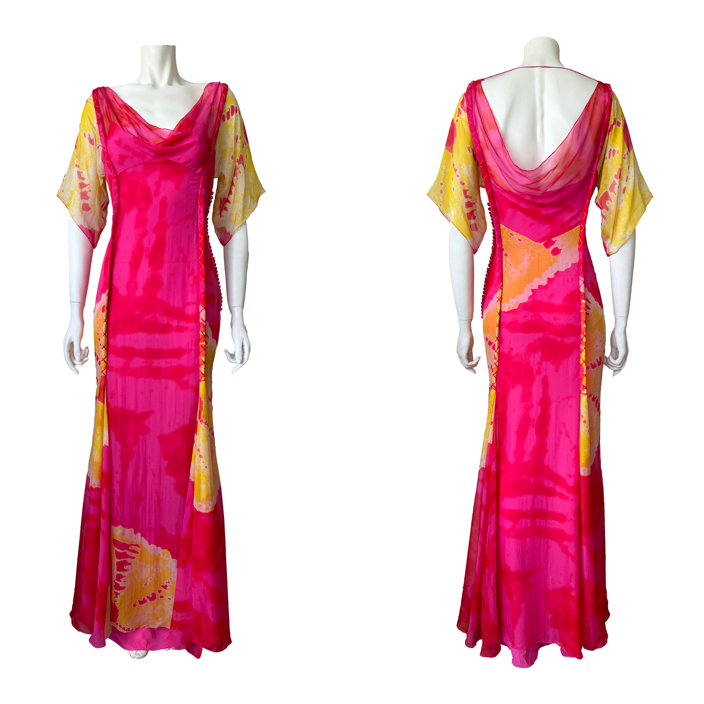 Christian Dior by John Galliano AW 2003 Silk Dress