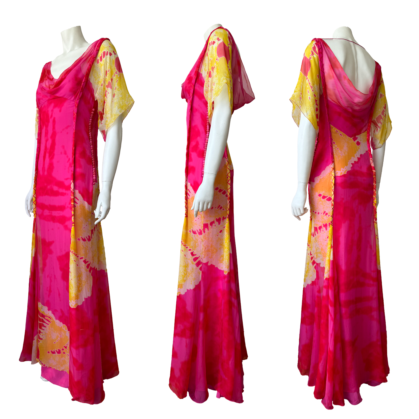 Christian Dior by John Galliano AW 2003 Silk Dress