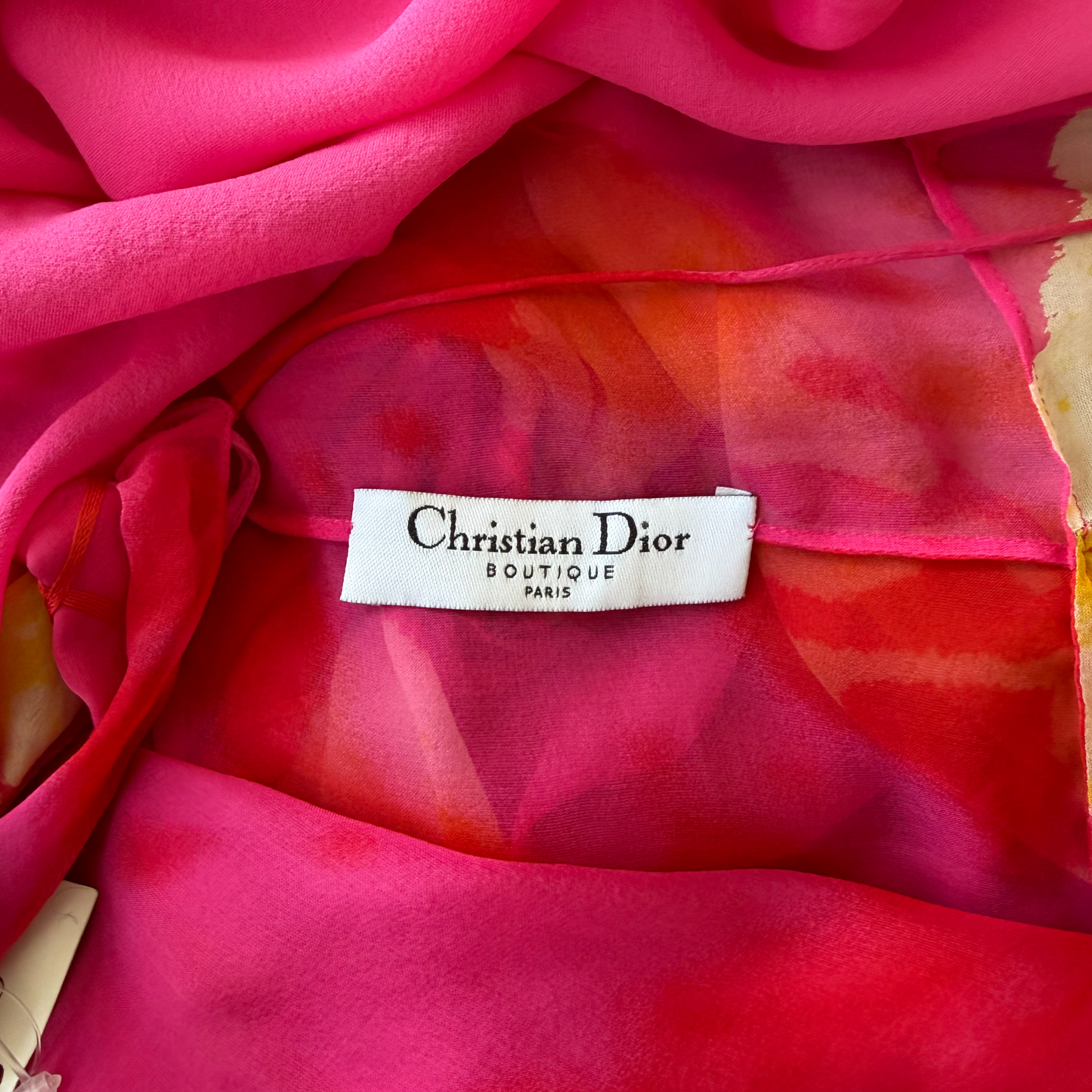 Christian Dior by John Galliano AW 2003 Silk Dress
