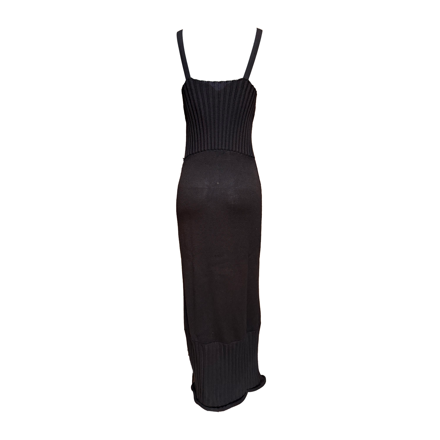 Christian Dior by John Galliano AW 1999 Dark Brown Knitted Dress
