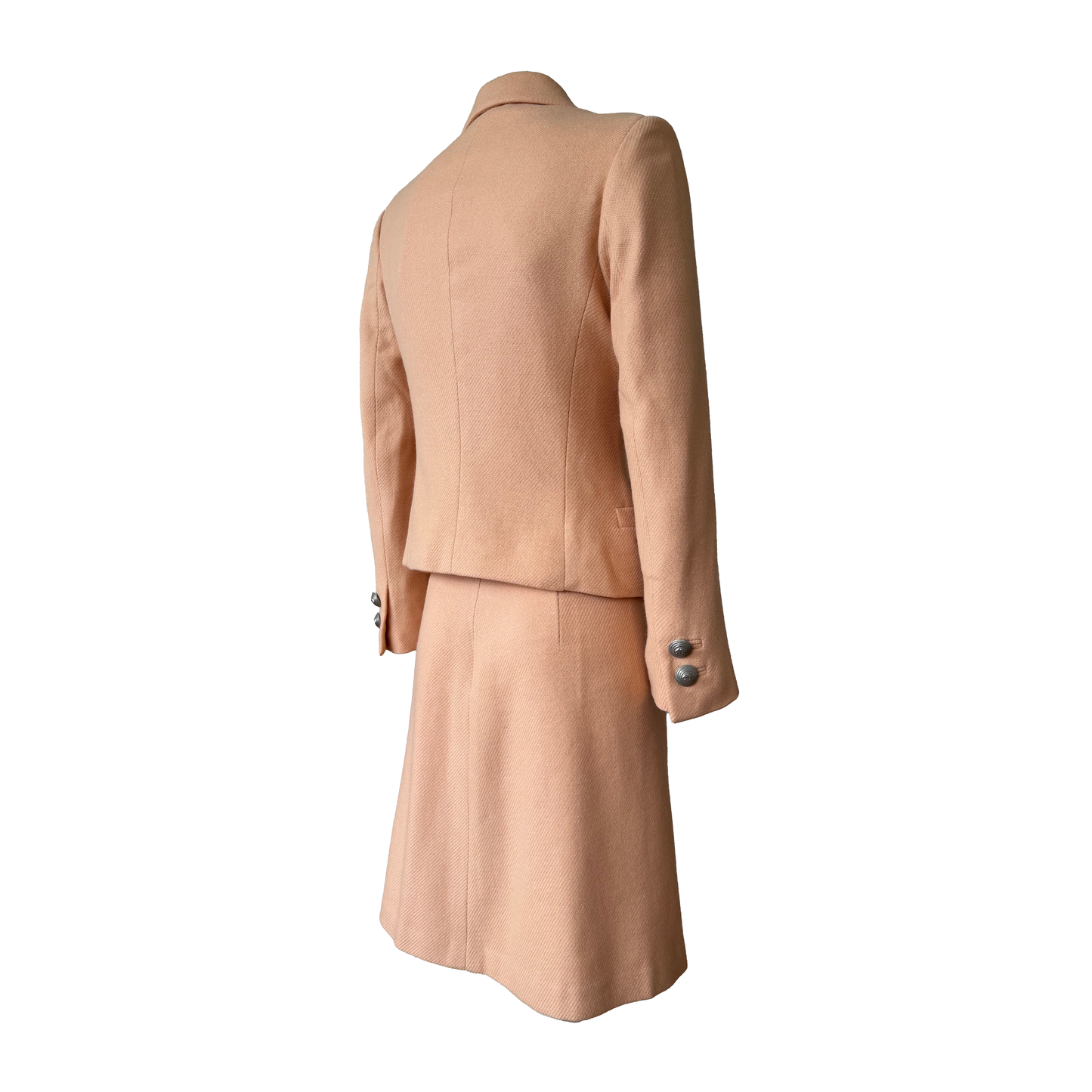 Gianni Versace SS 1995 Apricot Tweed Suit Set