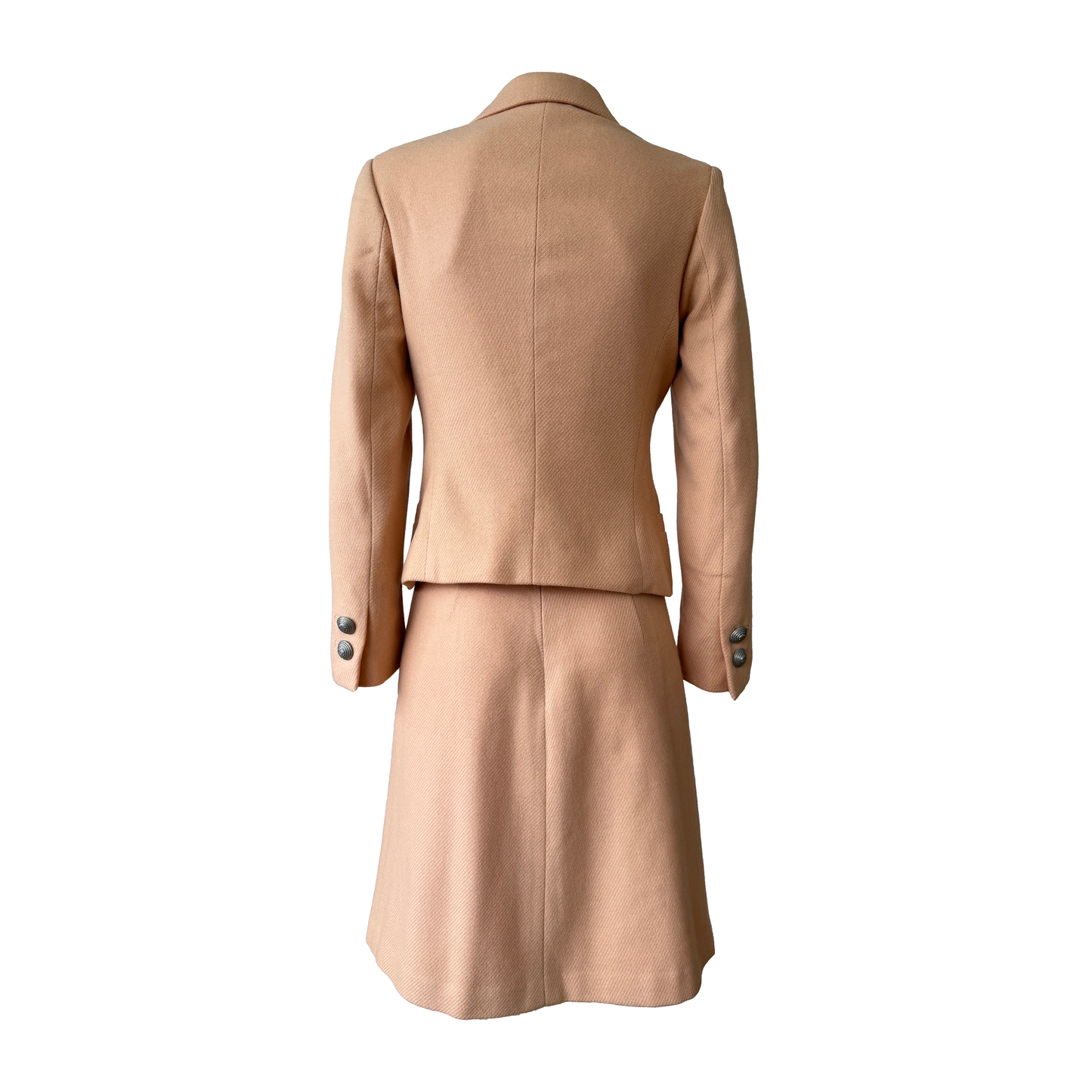 Gianni Versace SS 1995 Apricot Tweed Suit Set