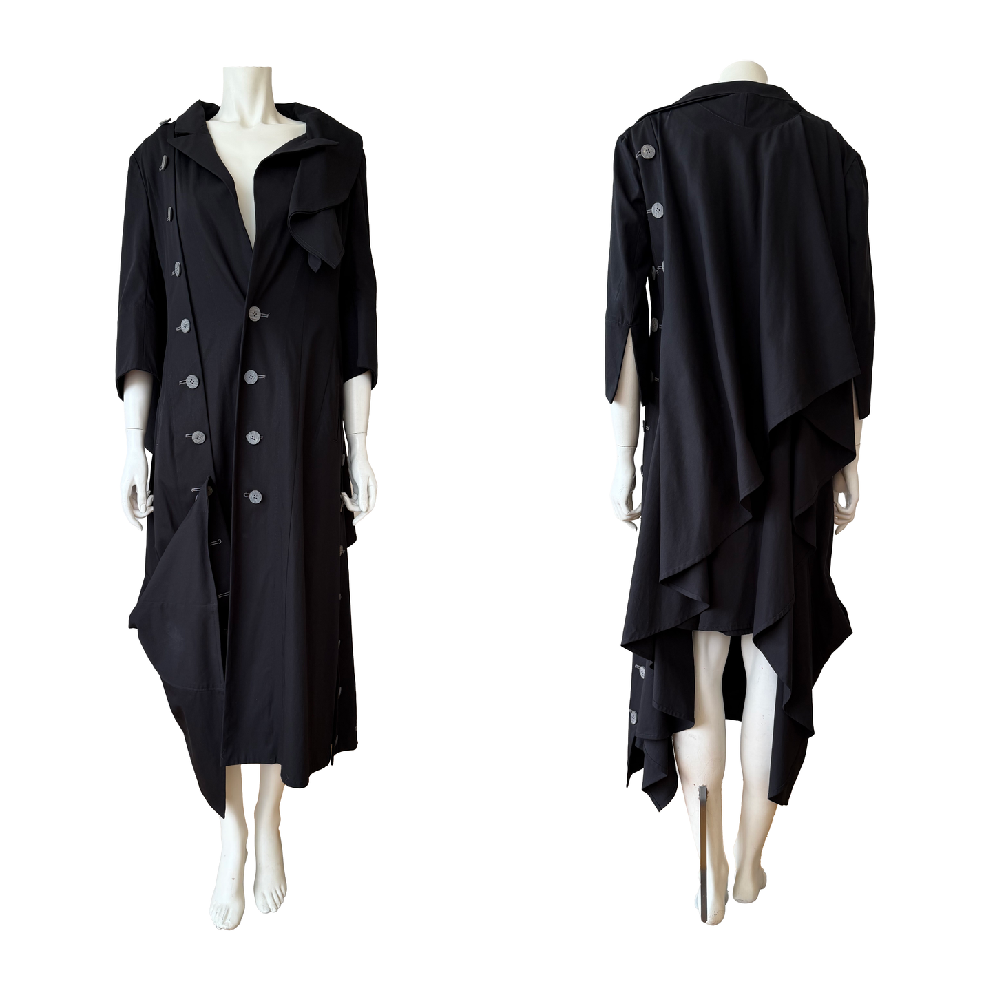 Yohji Yamamoto SS 2018 Multi-Button Coat