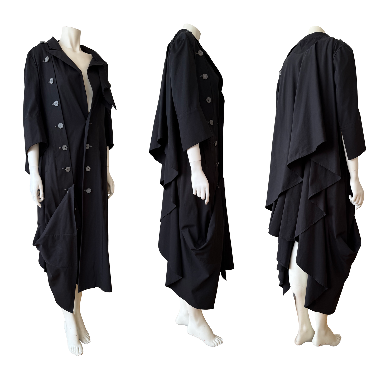 Yohji Yamamoto SS 2018 Multi-Button Coat