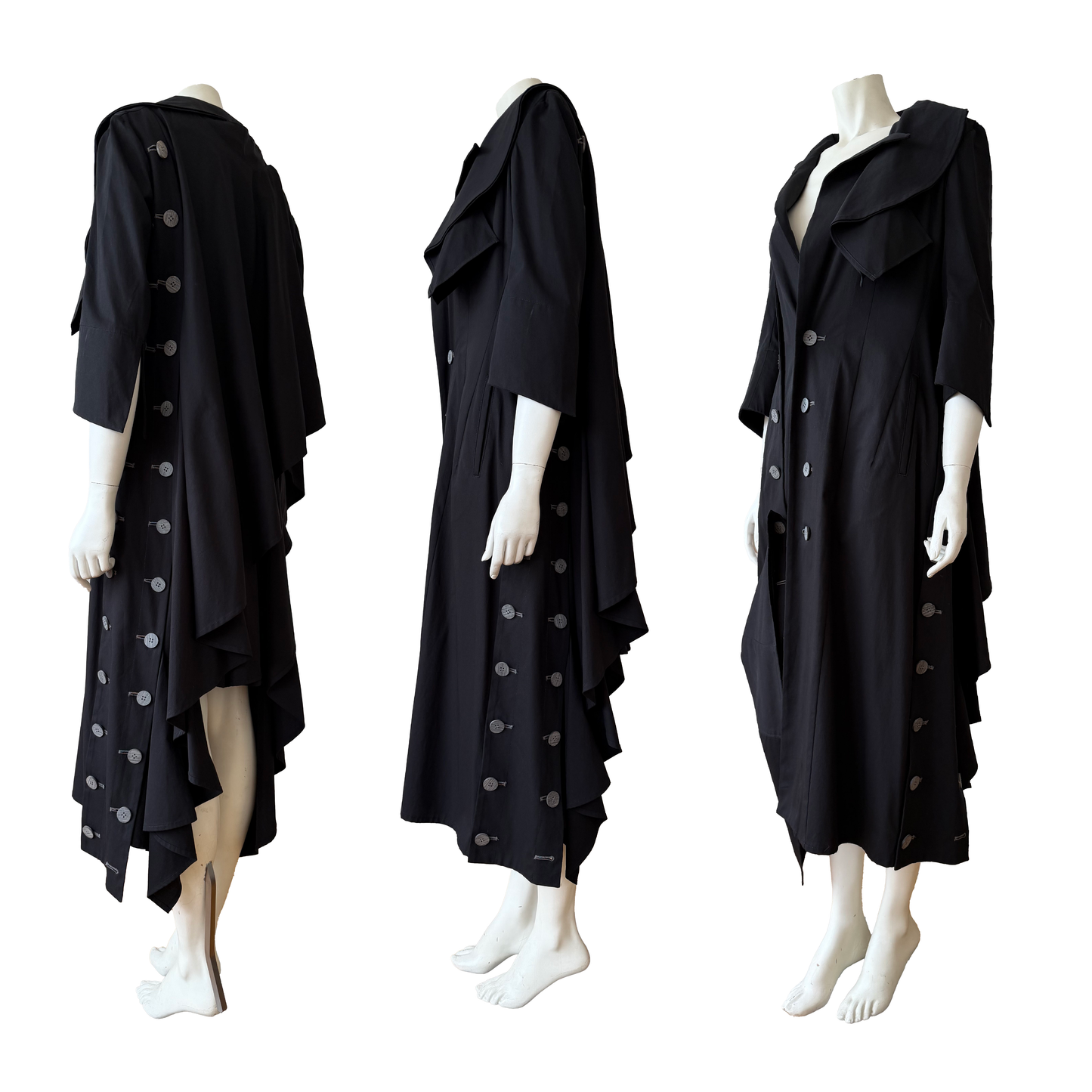 Yohji Yamamoto SS 2018 Multi-Button Coat