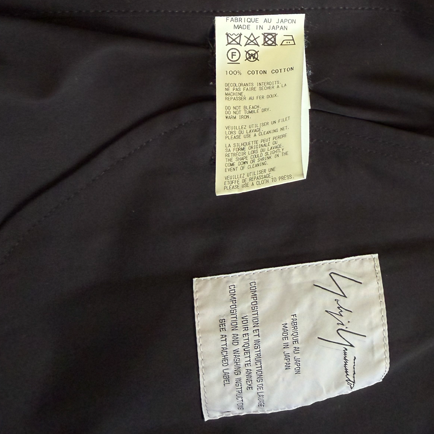 Yohji Yamamoto SS 2018 Multi-Button Coat