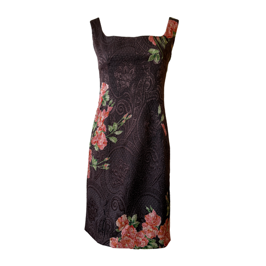 Dolce & Gabbana AW 1996 Floral Brocade Dress