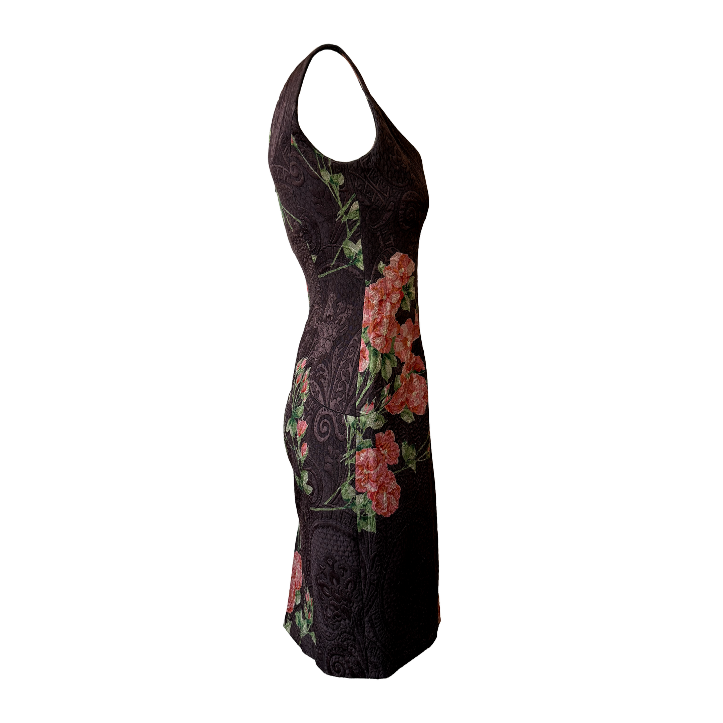 Dolce & Gabbana AW 1996 Floral Brocade Dress