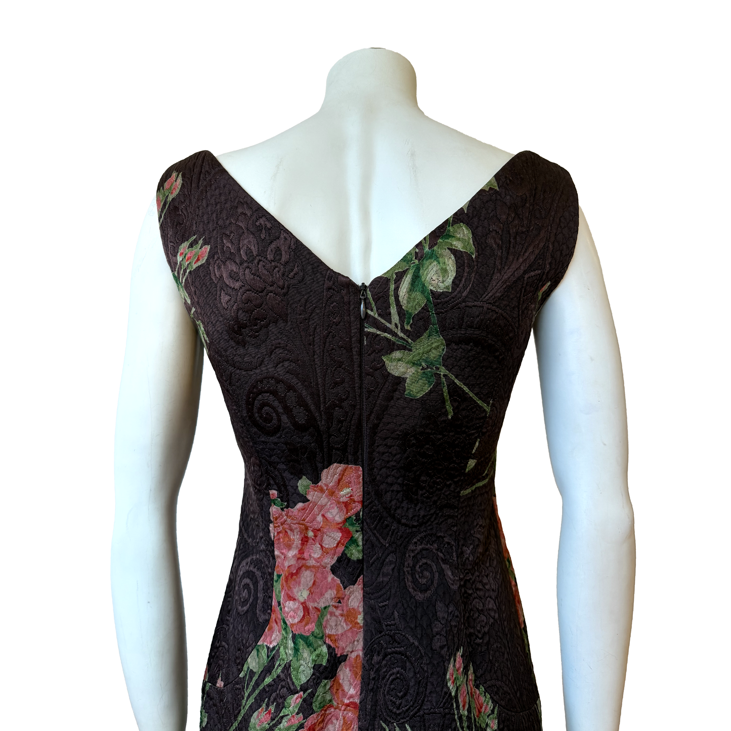 Dolce & Gabbana AW 1996 Floral Brocade Dress