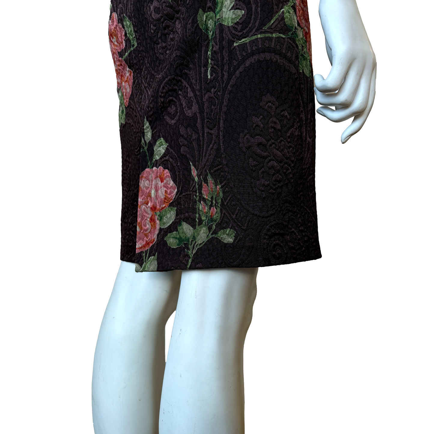 Dolce & Gabbana AW 1996 Floral Brocade Dress