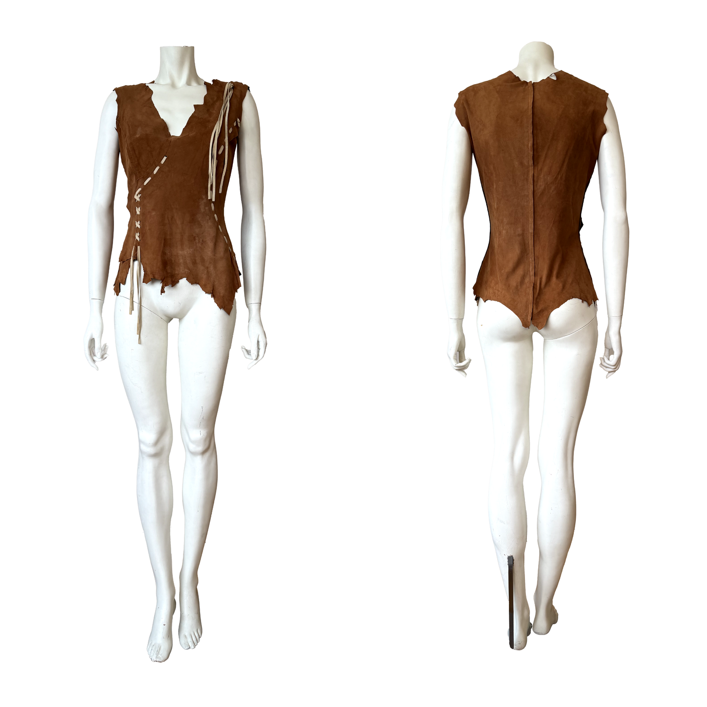 Dolce & Gabbana SS 2001 Suede Top