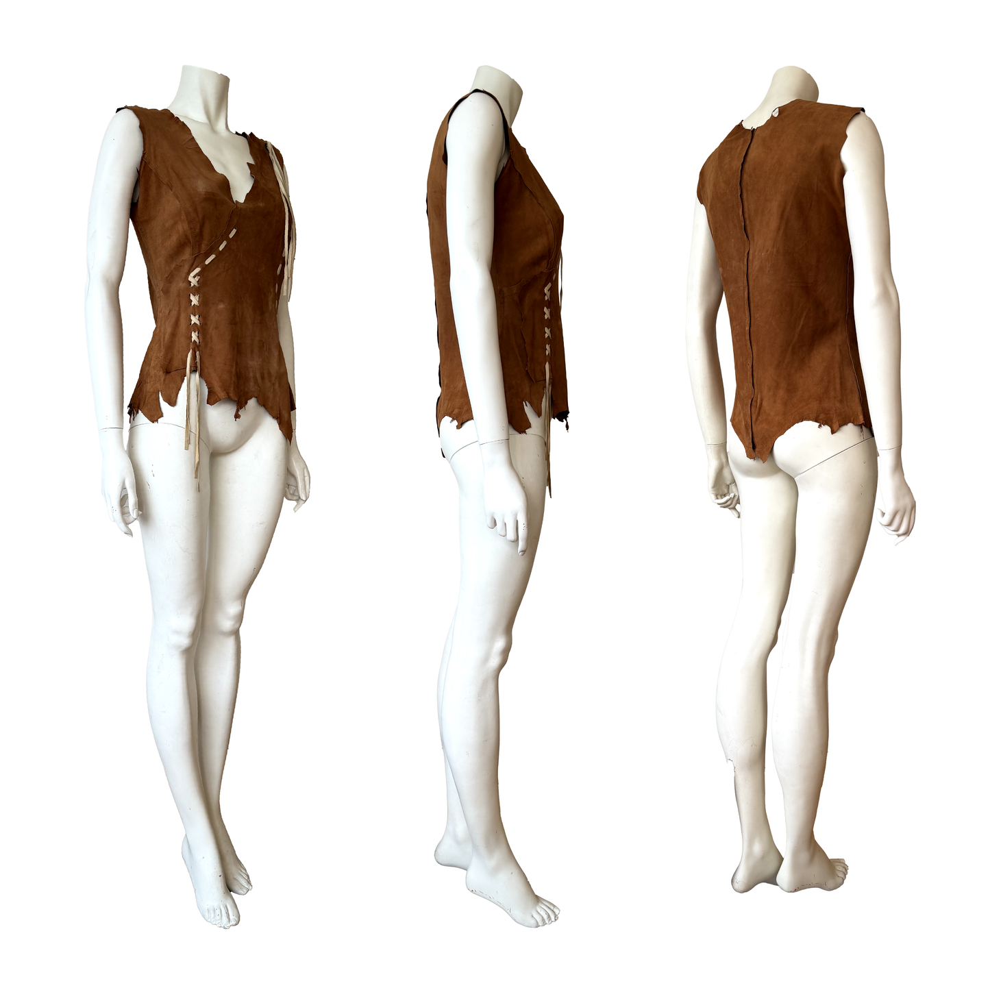 Dolce & Gabbana SS 2001 Suede Top