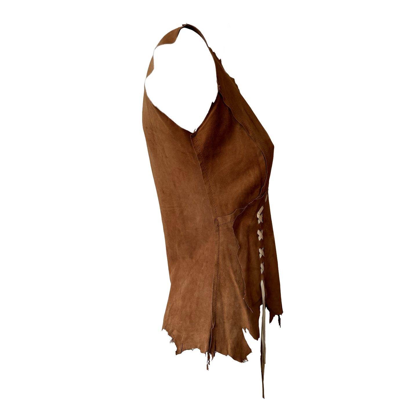 Dolce & Gabbana SS 2001 Suede Top