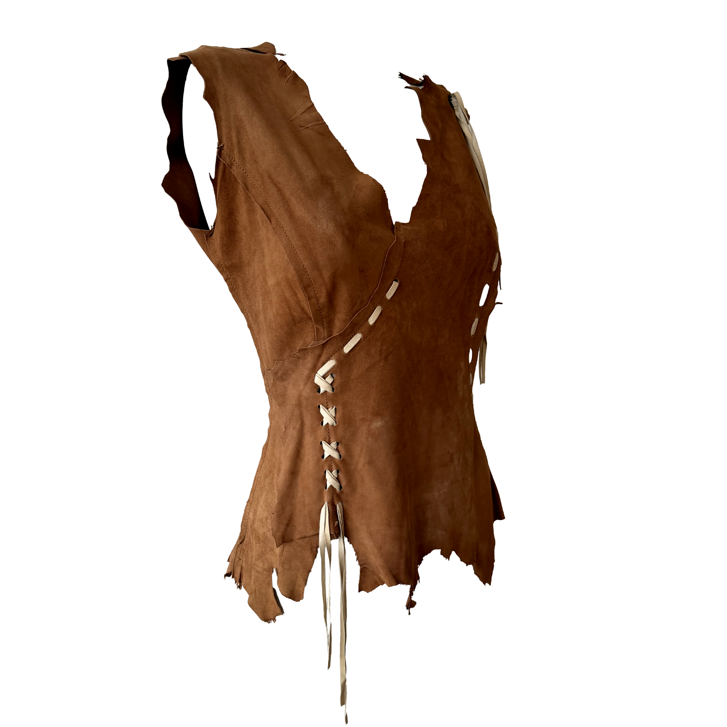 Dolce & Gabbana SS 2001 Suede Top