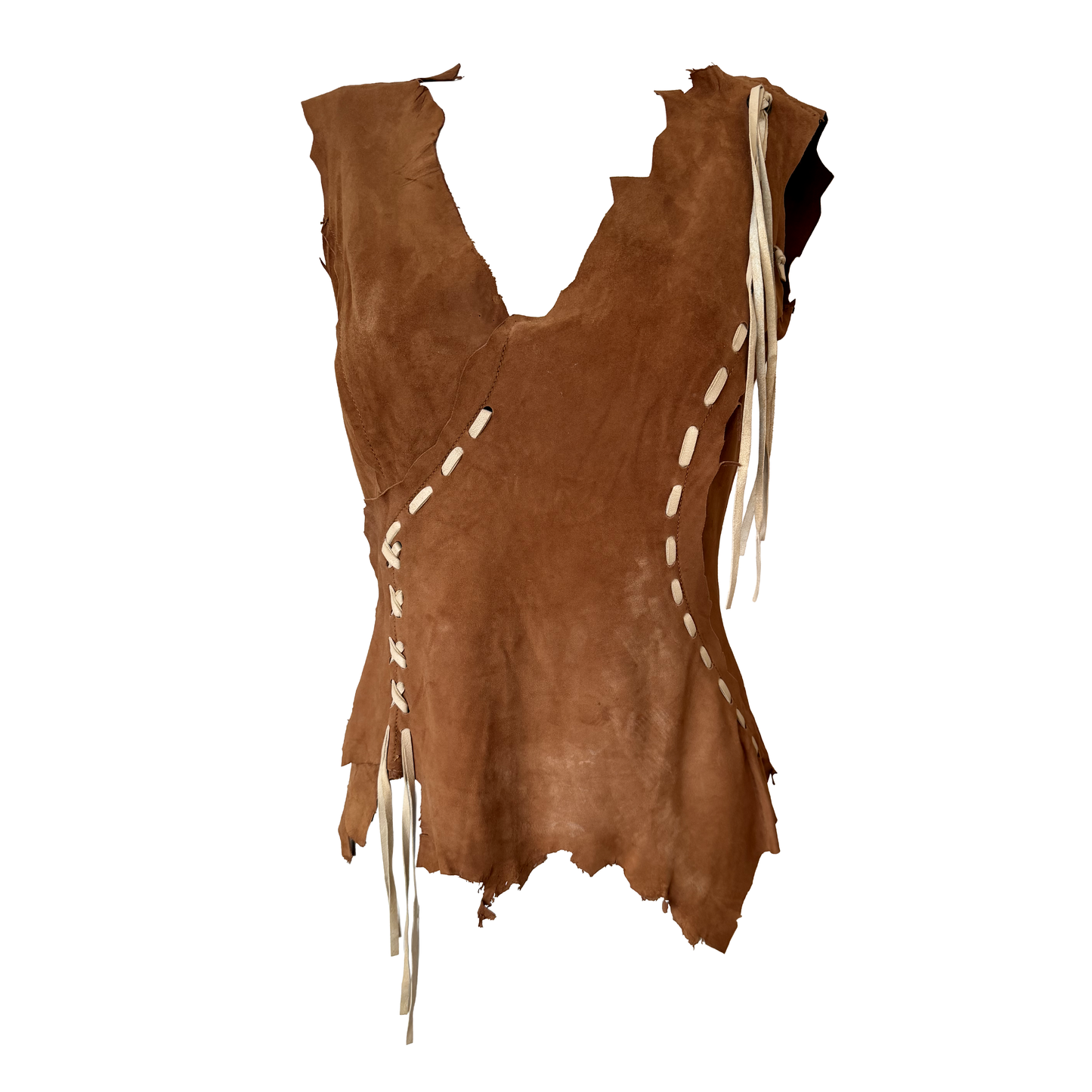 Dolce & Gabbana SS 2001 Suede Top