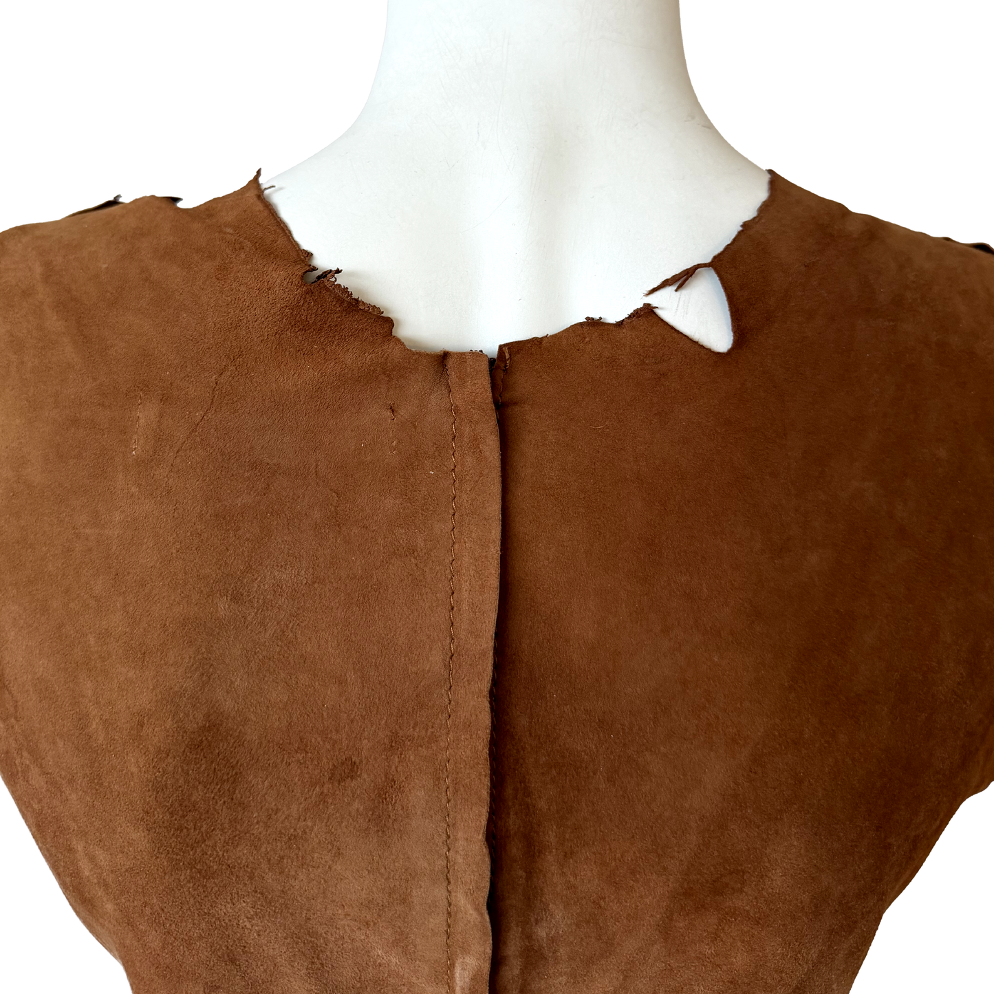 Dolce & Gabbana SS 2001 Suede Top