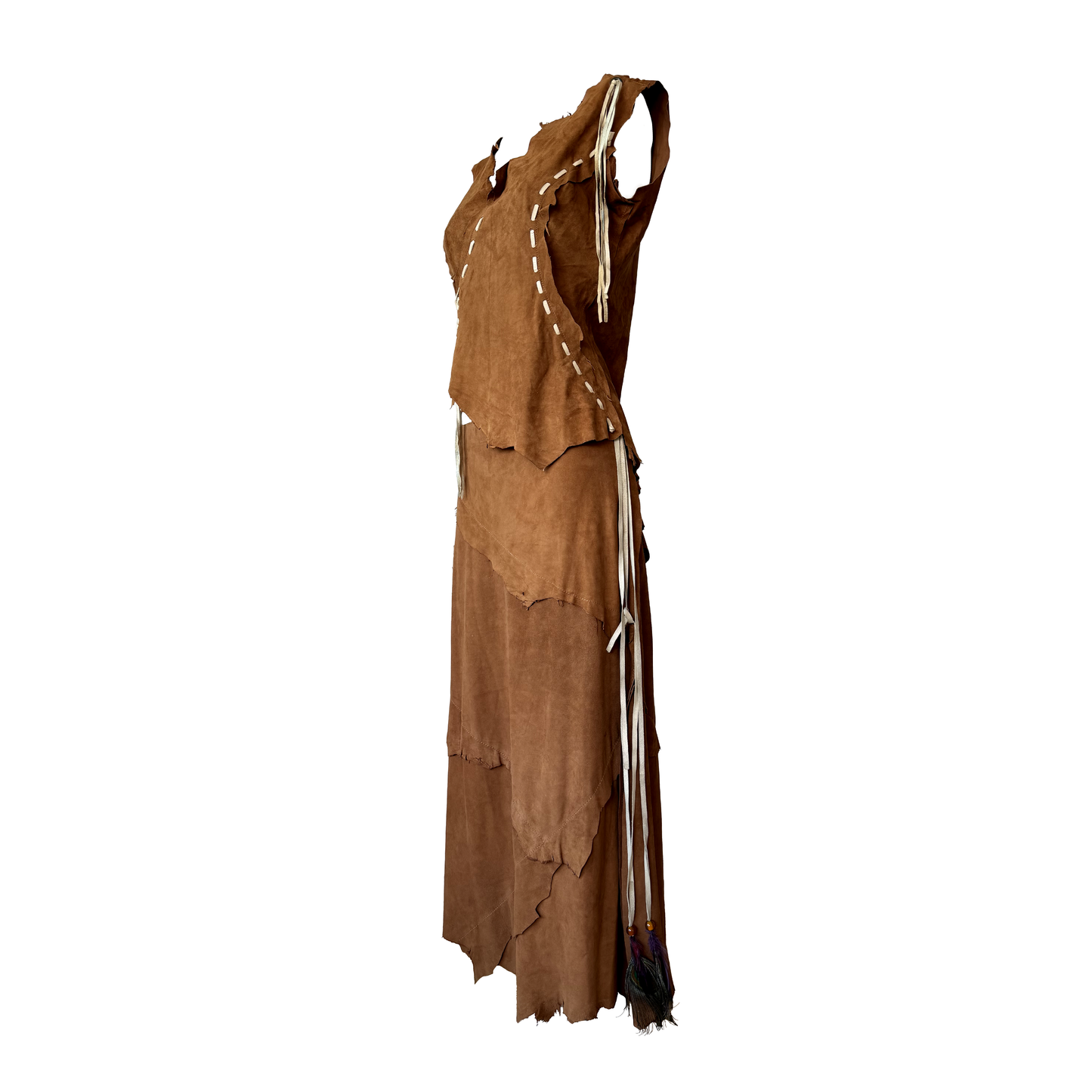 Dolce & Gabbana SS 2001 Suede Ensemble