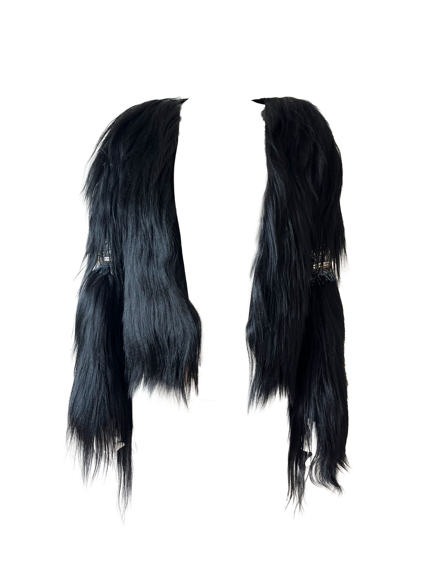 Balmain AW 2011 Goat Fur Jacket by Christophe Decarnin