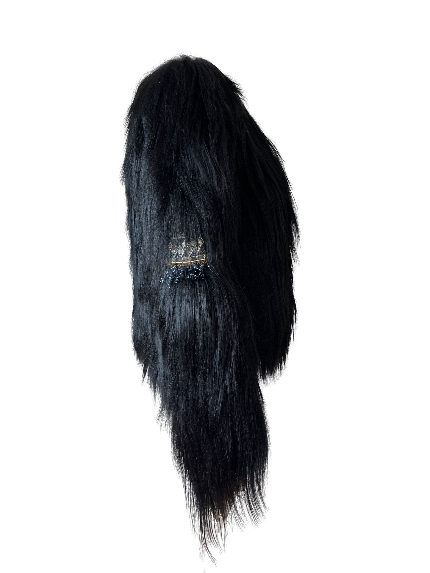 Balmain AW 2011 Goat Fur Jacket by Christophe Decarnin