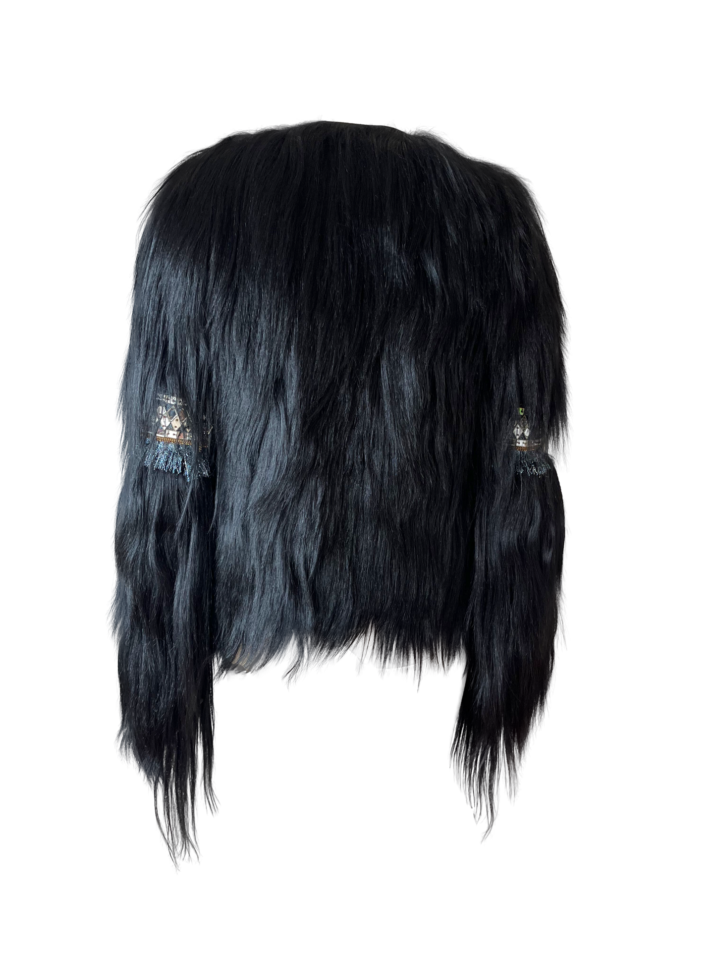 Balmain AW 2011 Goat Fur Jacket by Christophe Decarnin