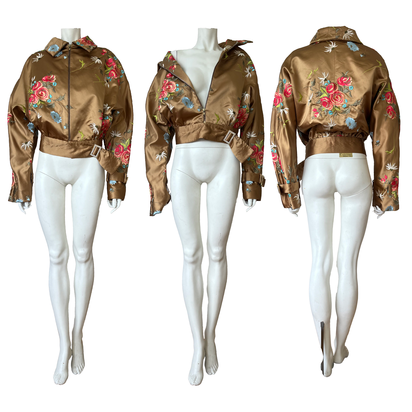 Carven SS 2001 Haute Couture Embroidered Jacket by Edward Achour