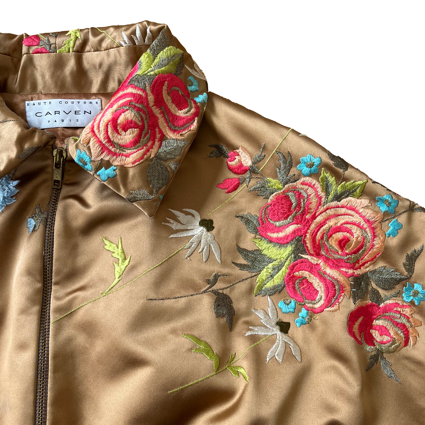Carven SS 2001 Haute Couture Embroidered Jacket by Edward Achour