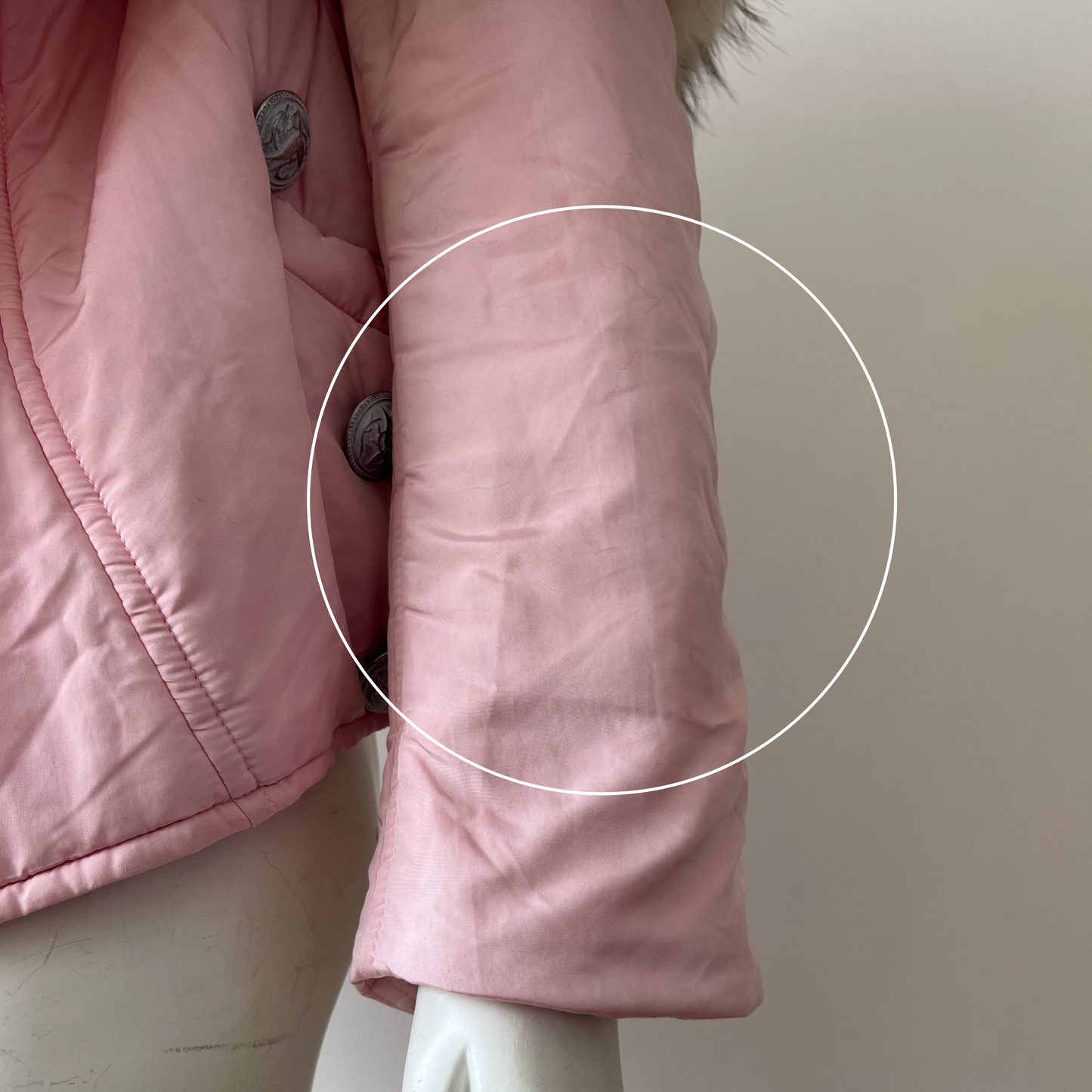 Issey Miyake AW 2006 Sakura Pink Bomber Jacket