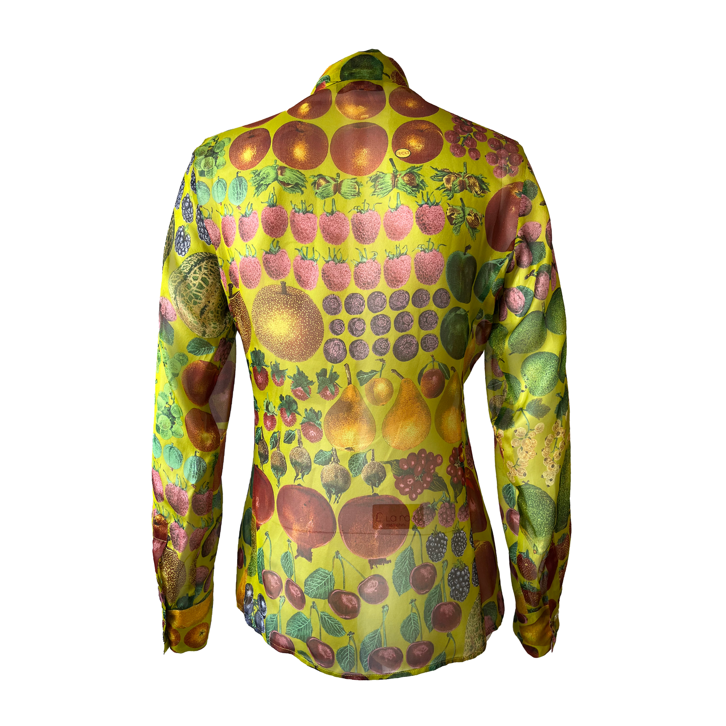 Gucci by Tom Ford SS 1996 Fruit Printed Silk Shirt