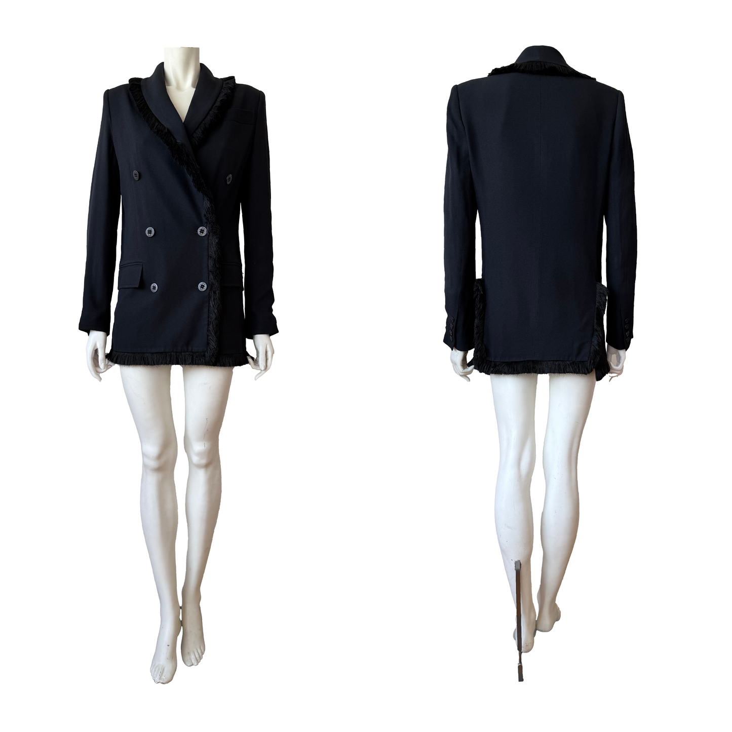 Christian Dior by John Galliano SS 1998 Fringe Blazer