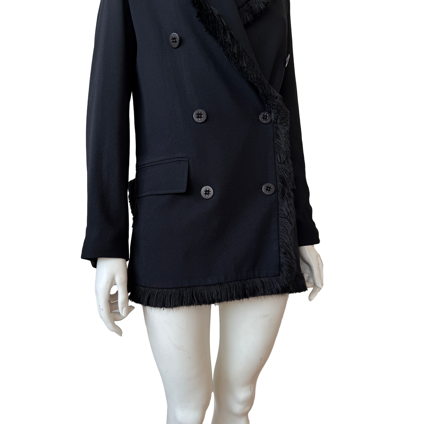 Christian Dior by John Galliano SS 1998 Fringe Blazer