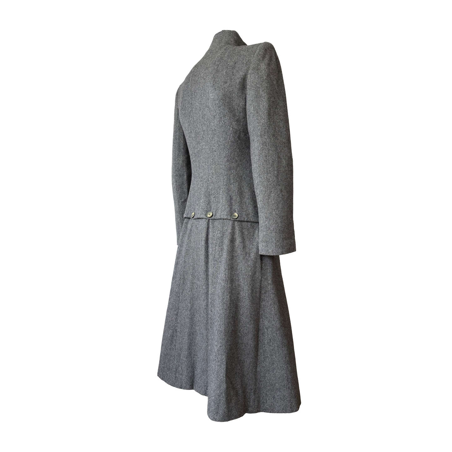 Alexander McQueen Cashmere Convertible Coat