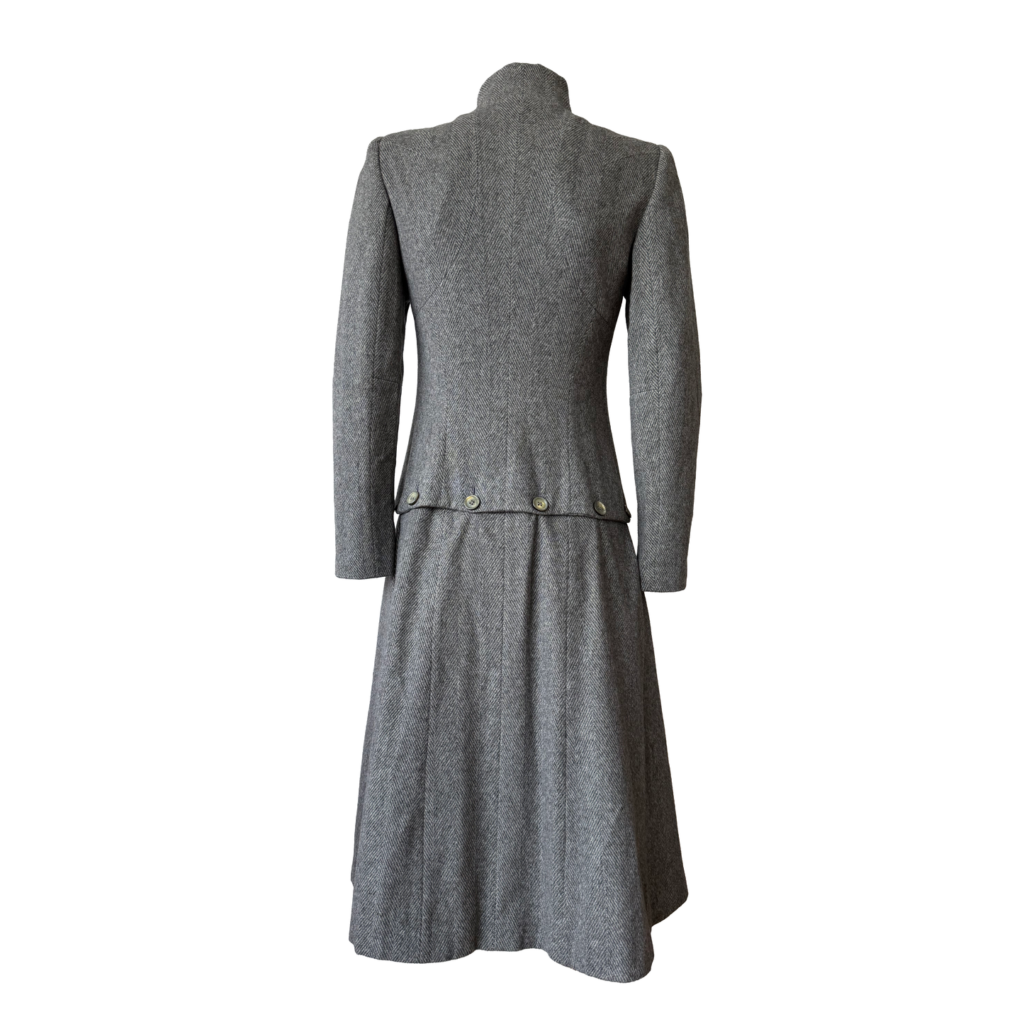 Alexander McQueen Cashmere Convertible Coat