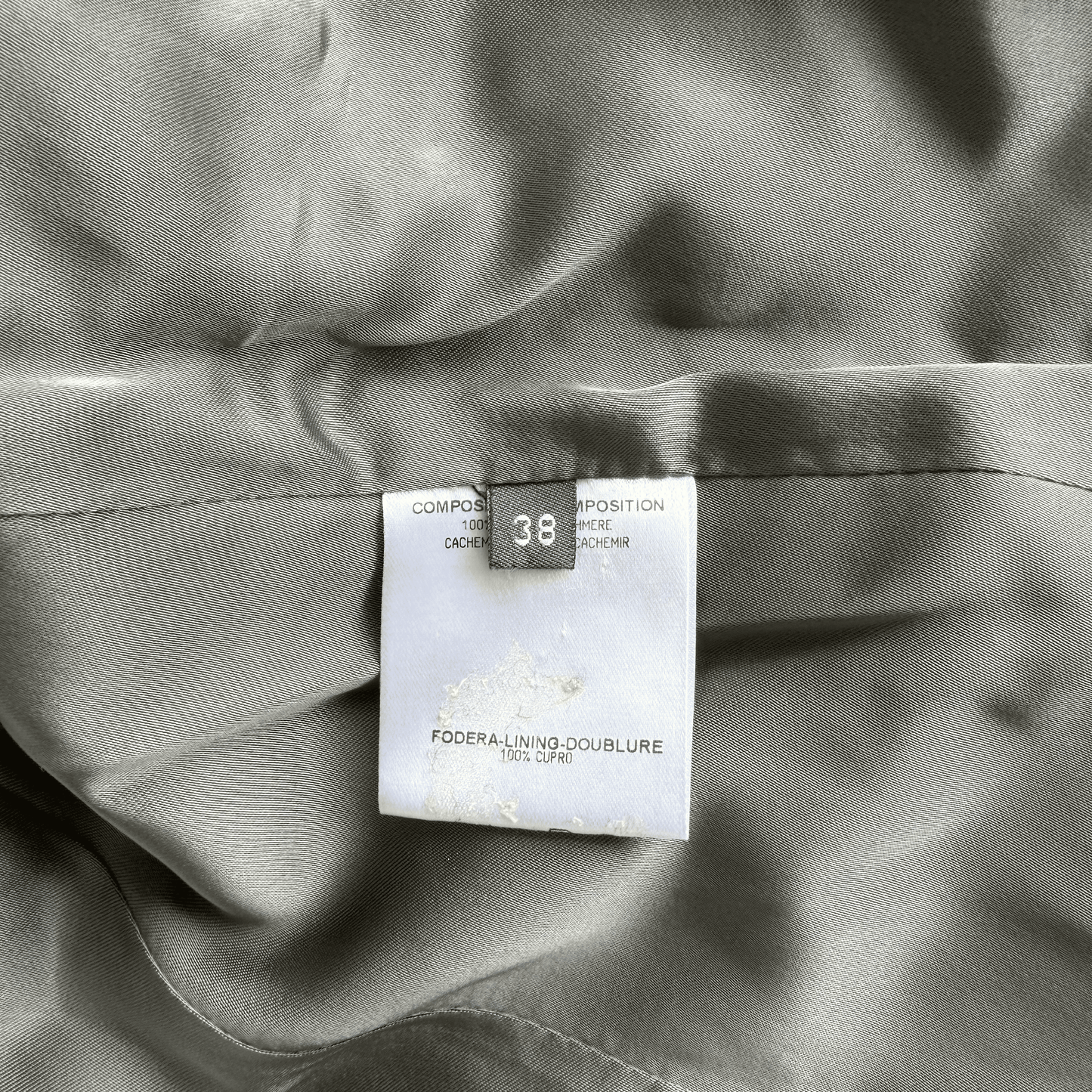 Alexander McQueen Cashmere Convertible Coat