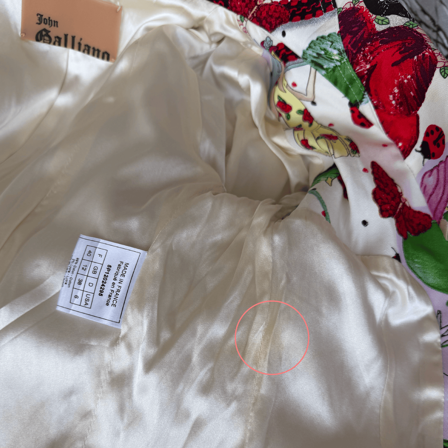 John Galliano SS 2005 Jacket
