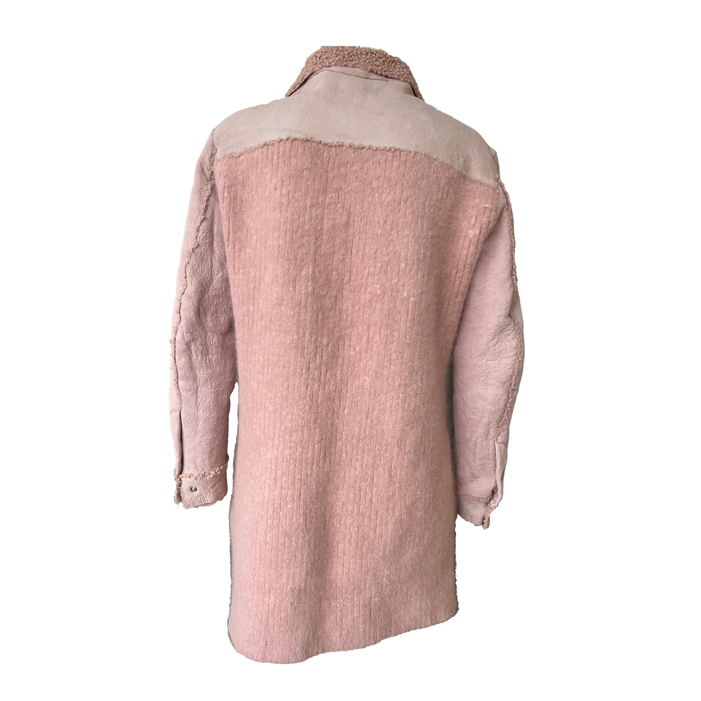 Christian Dior by John Galliano AW 2000 Pink Lamb & Angora Jacket