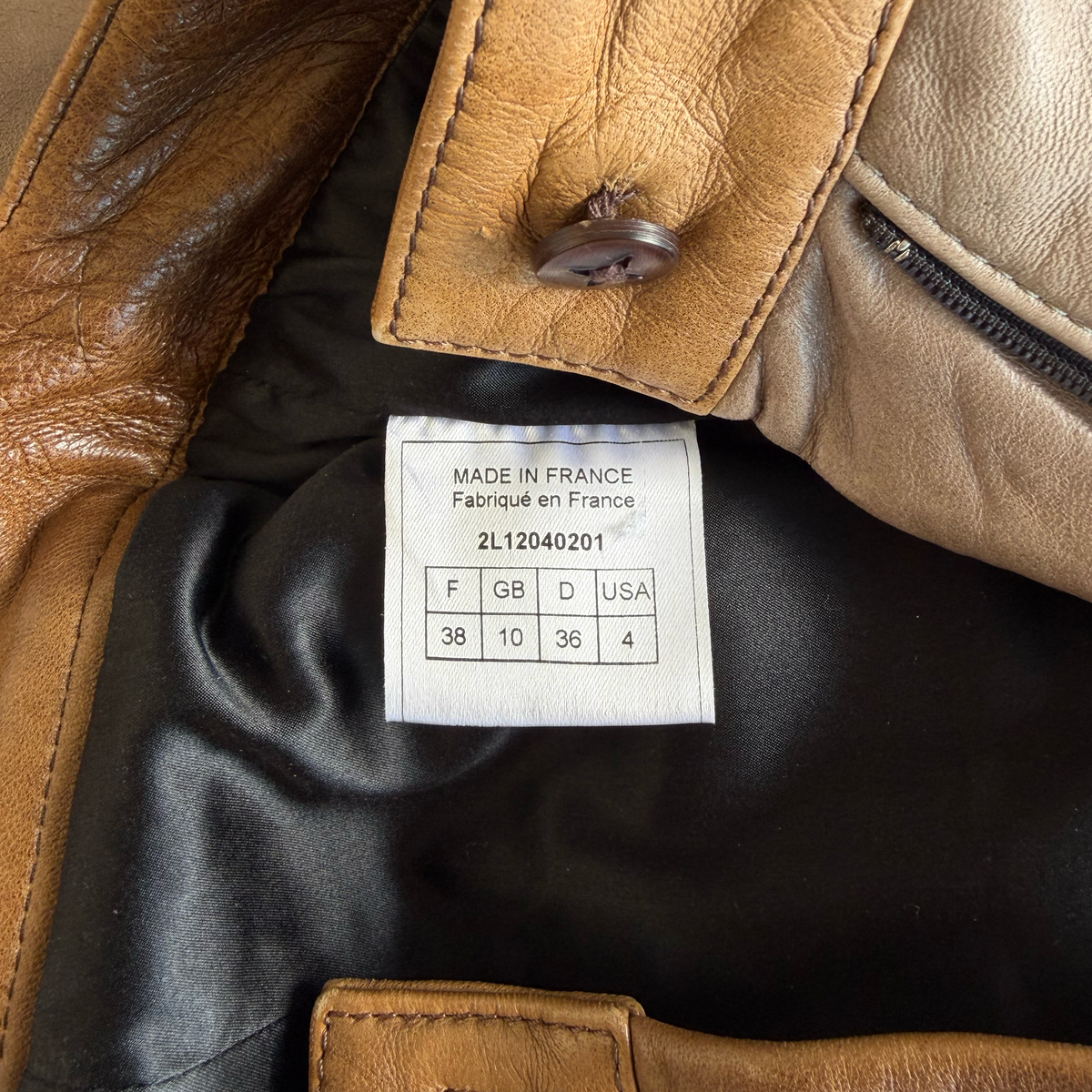 John Galliano 2002 Patchwork Leather Pants