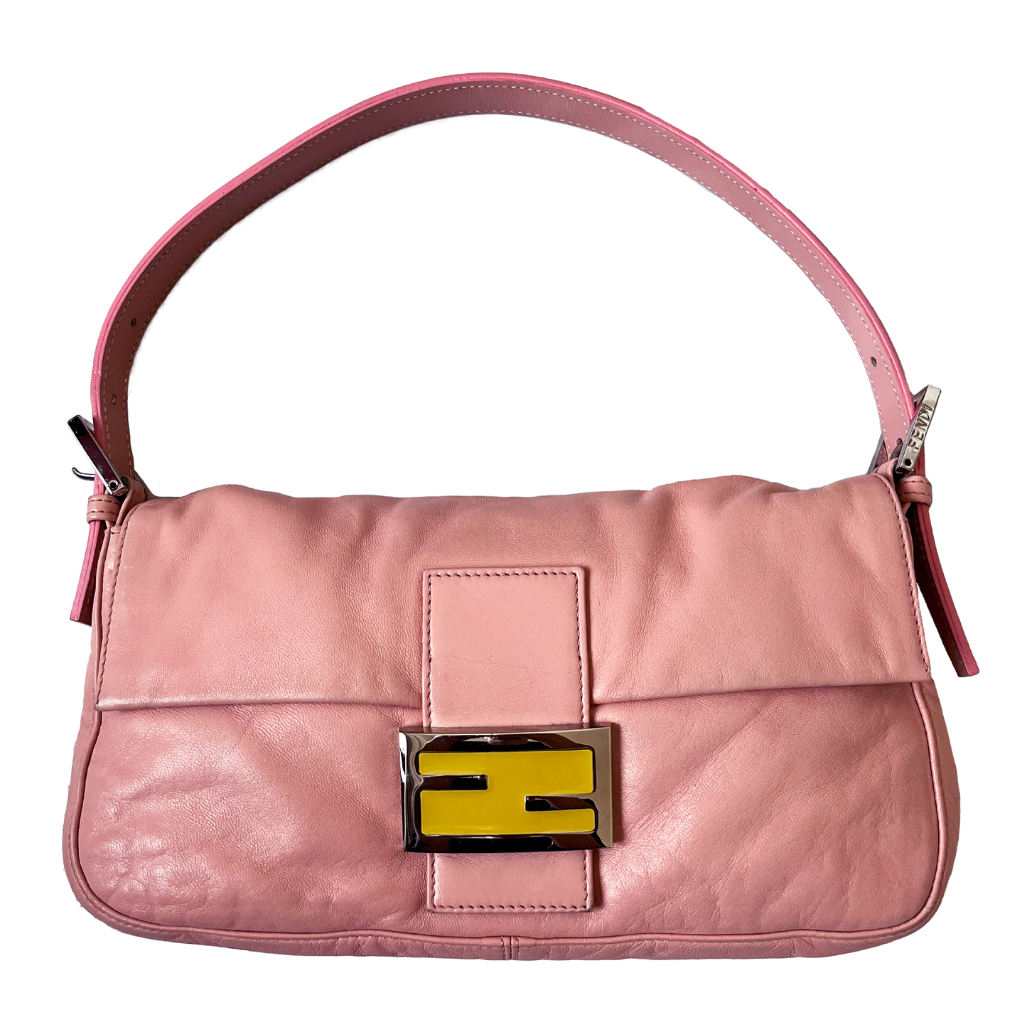 Fendi Pink Baguette Bag