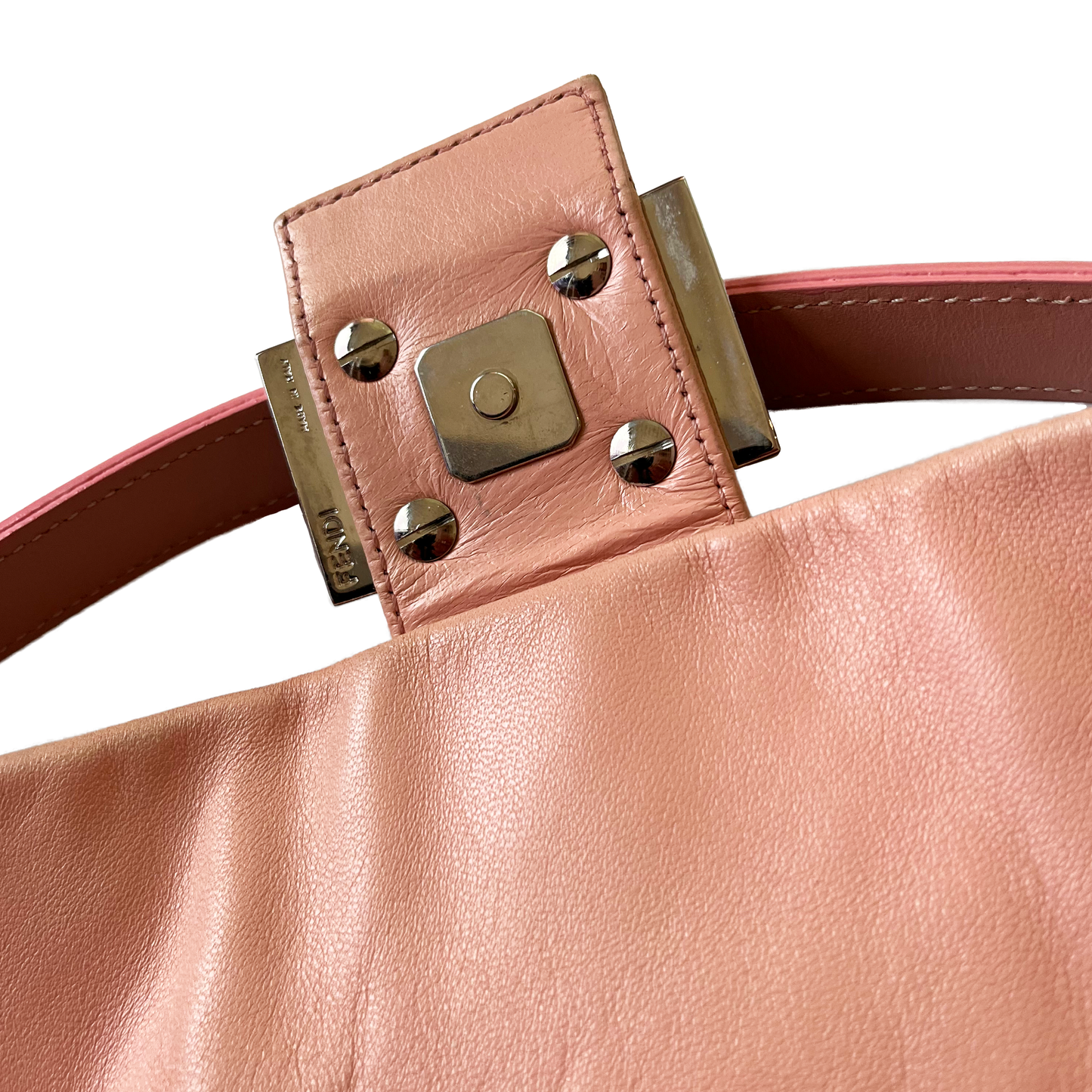 Fendi Pink Baguette Bag