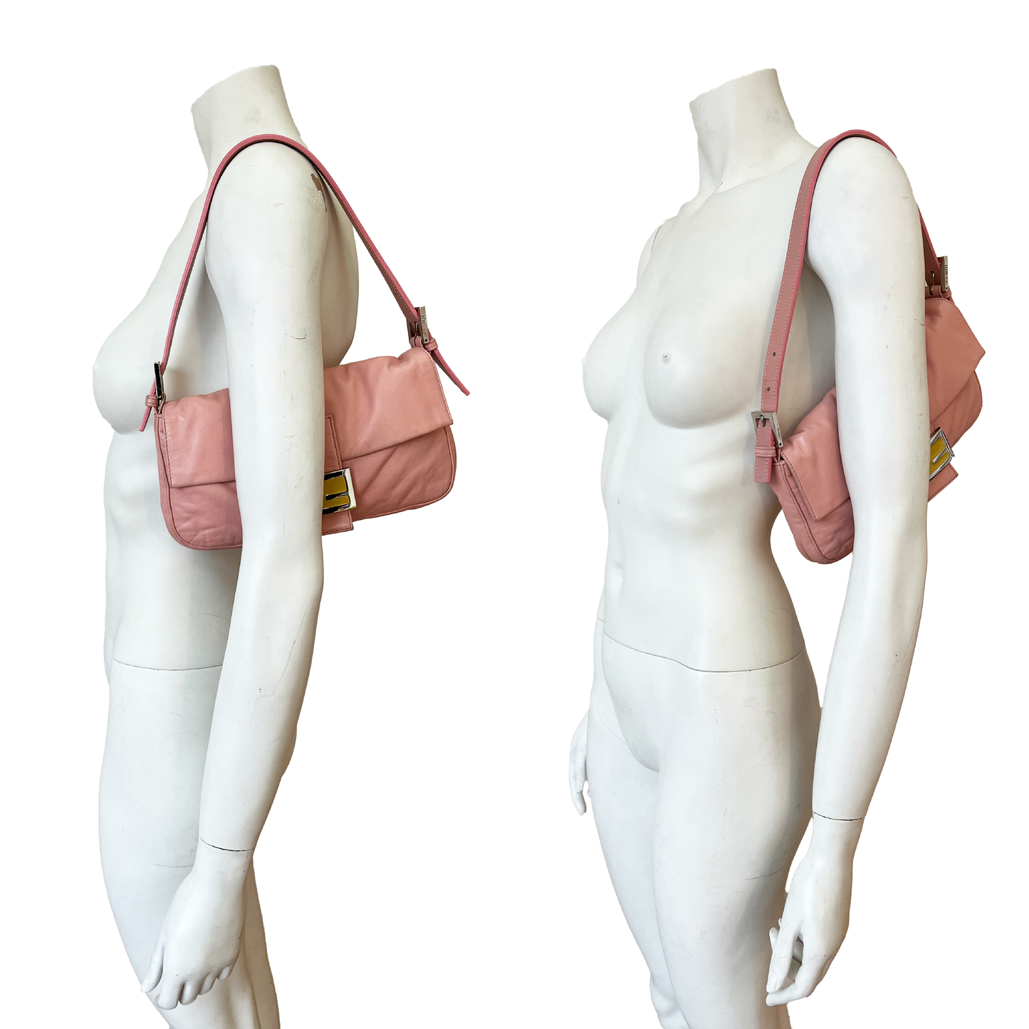 Fendi Pink Baguette Bag