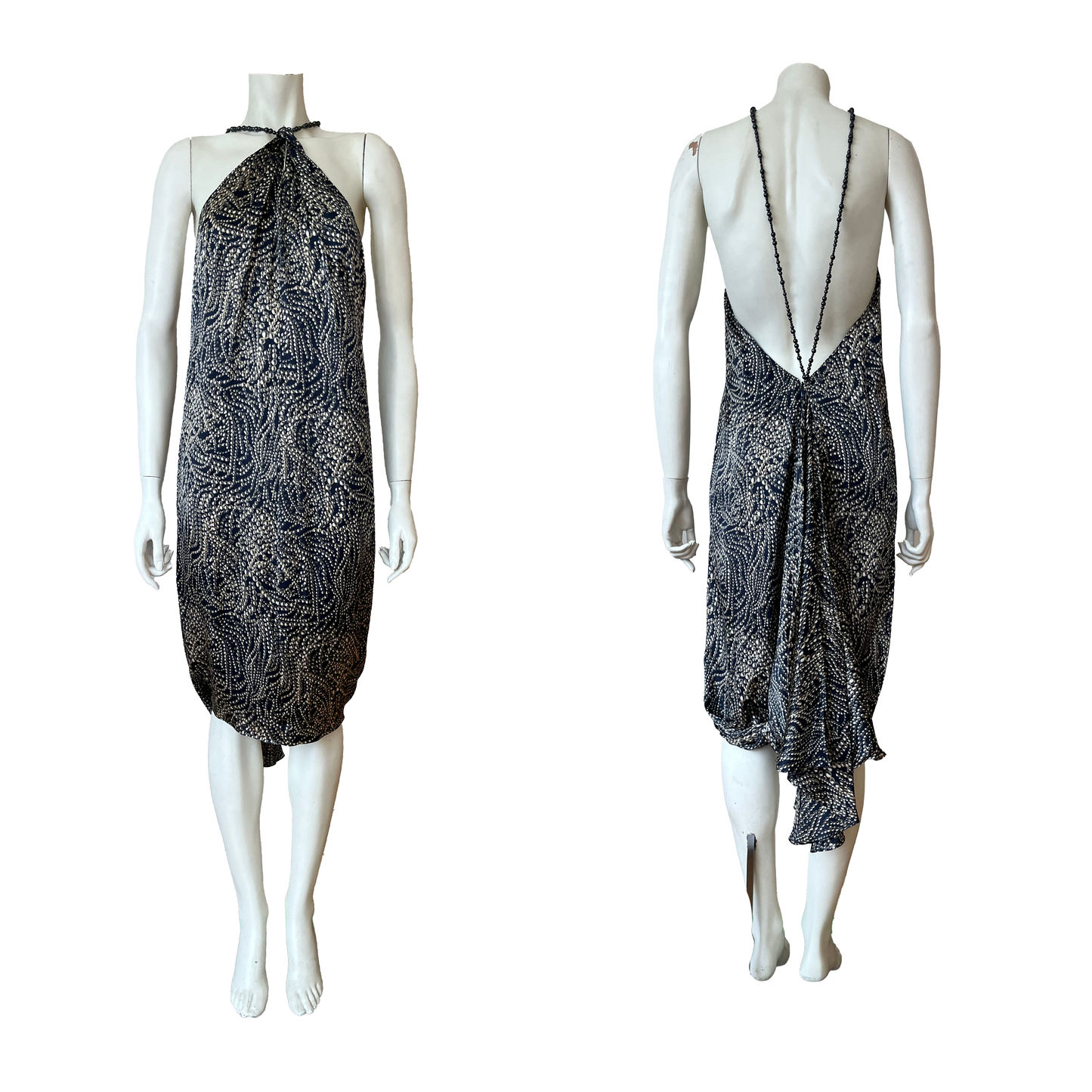 Givenchy by Alexander McQueen Silk Beaded Dress