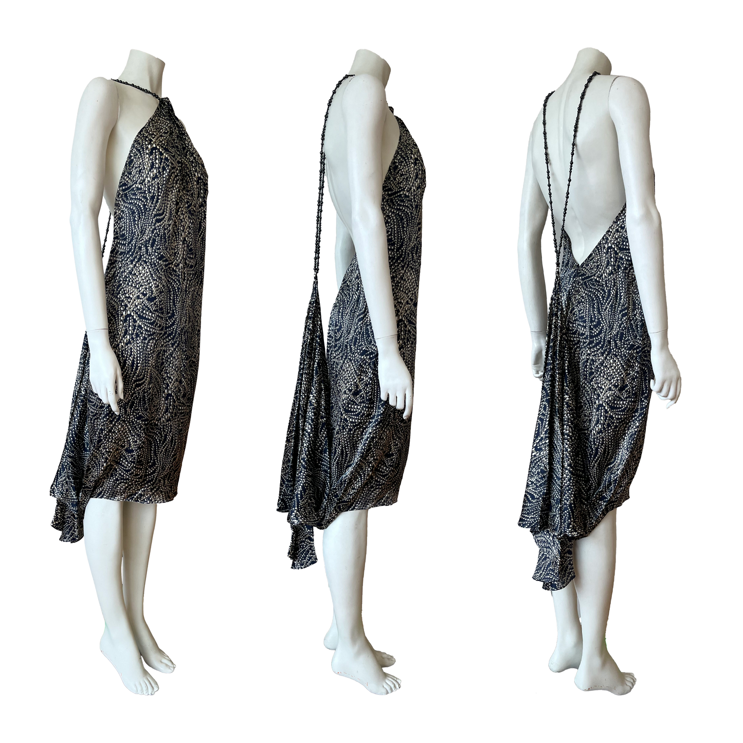 Givenchy by Alexander McQueen Silk Beaded Dress