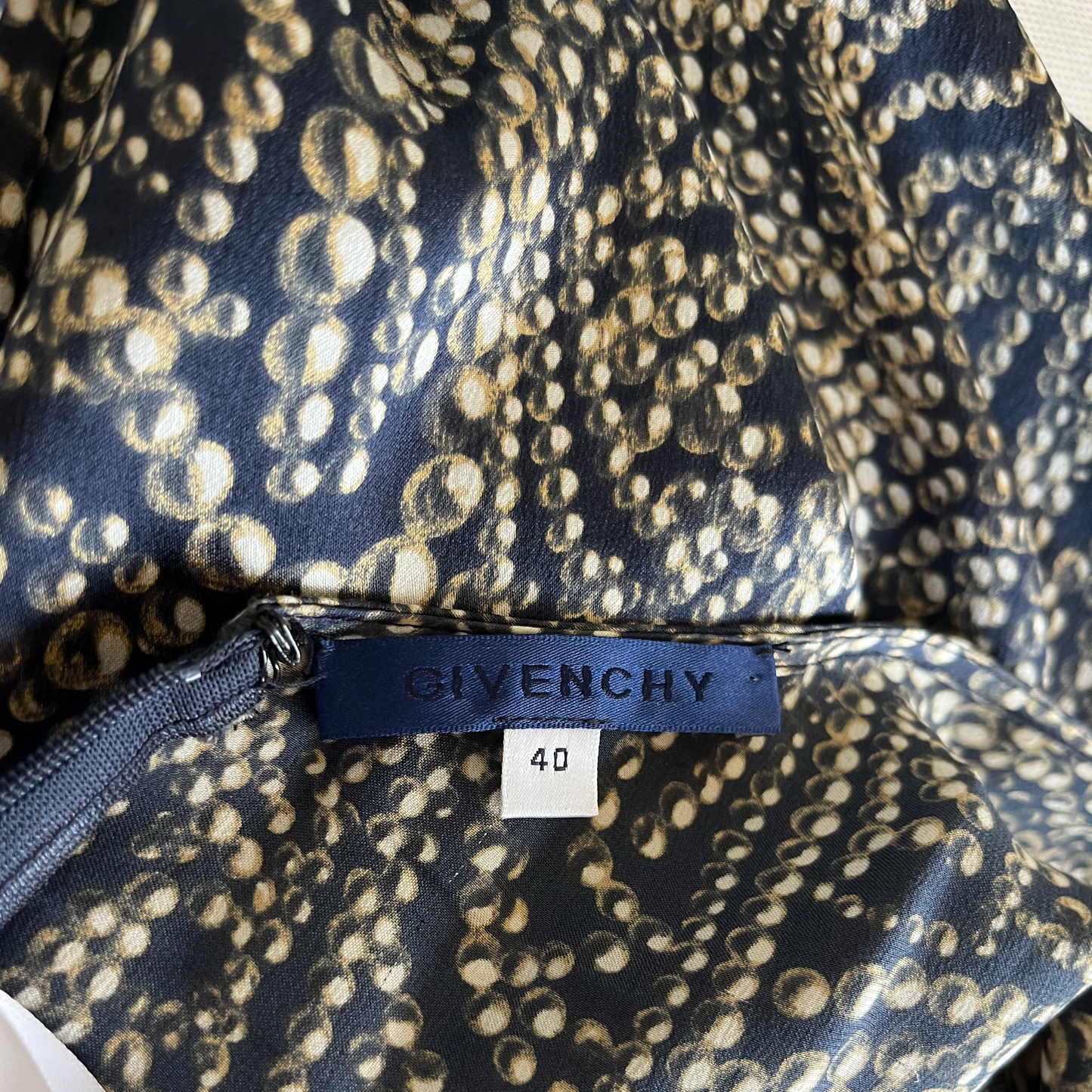 Givenchy by Alexander McQueen Silk Beaded Dress
