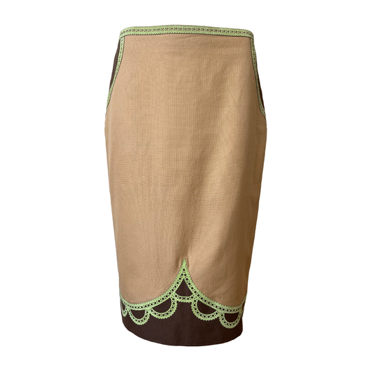 Givenchy by Alexander McQueen SS 2001 Skirt