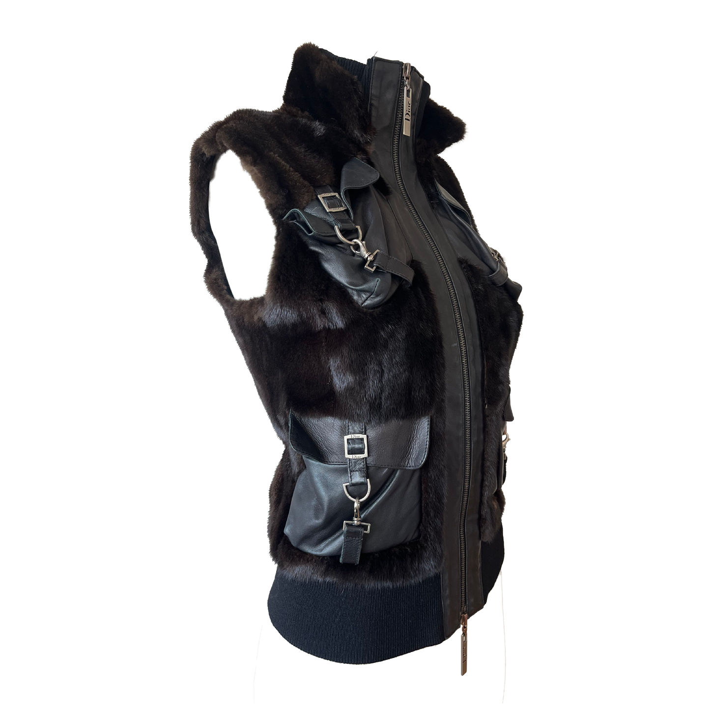 Christian Dior by John Galliano AW 2004 Mink Vest