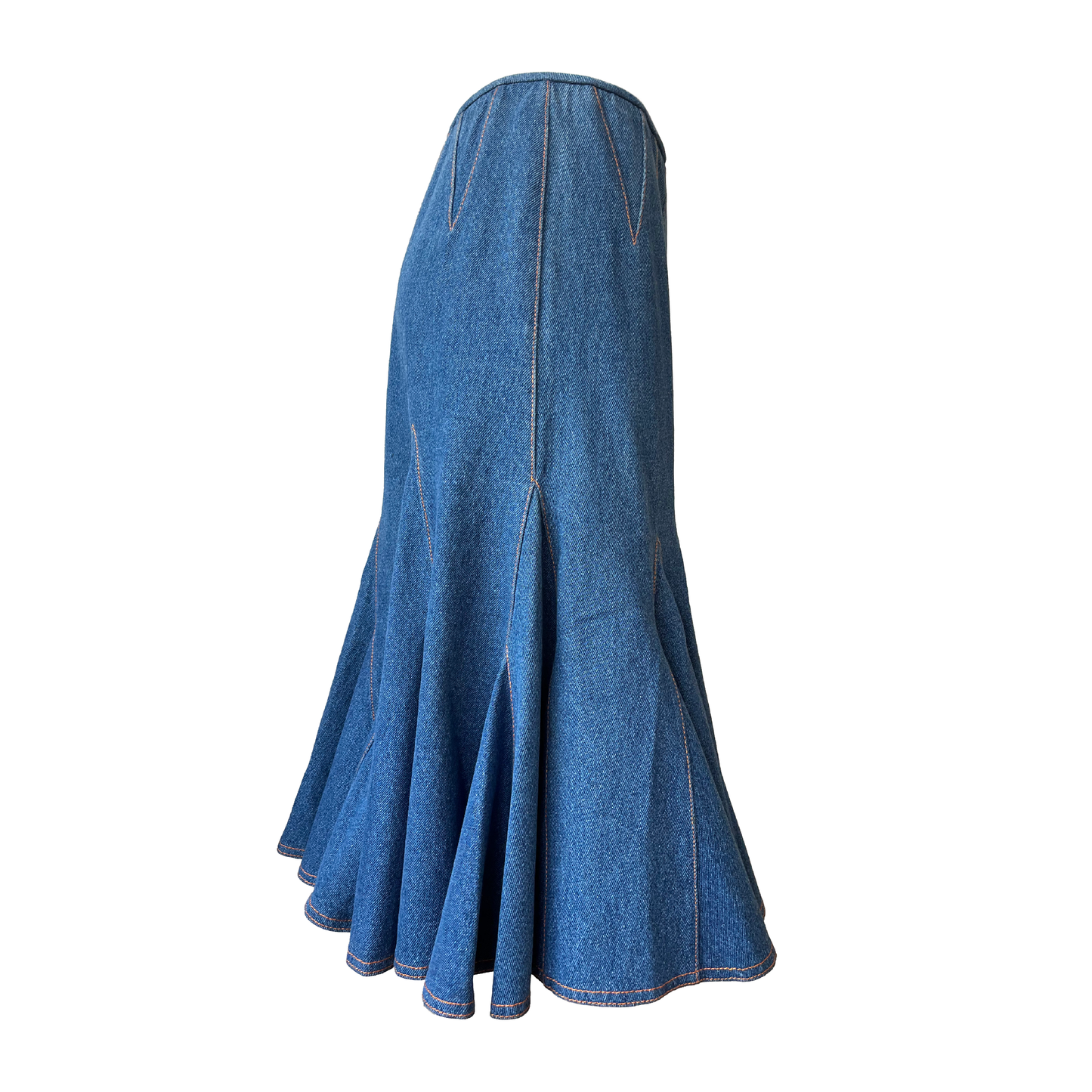 Christian Dior by John Galliano AW 2002 Denim Skirt